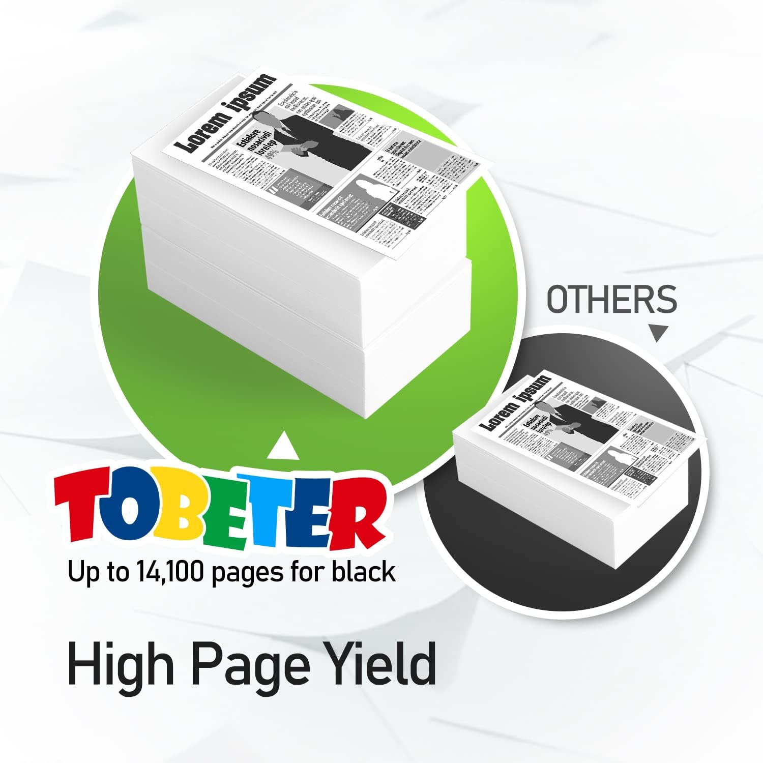 ToBeter 3655 Toner Replacement for Xerox 3655 Toner for WorkCentre 3655 3655i 3655I X 3655S Printer Toner 106R02738 Cartridge (14,400 Pages, High Yield, 1 Black)