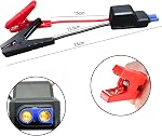 10AWG EC5 Jump Starter Cable with Battery Clamps,Smart Alligator Clip Clamp to EC5 Jump Starter Replacement Cables Emergency Car Jump Starter Booster for Vehicle, SUV, Truck, RV.