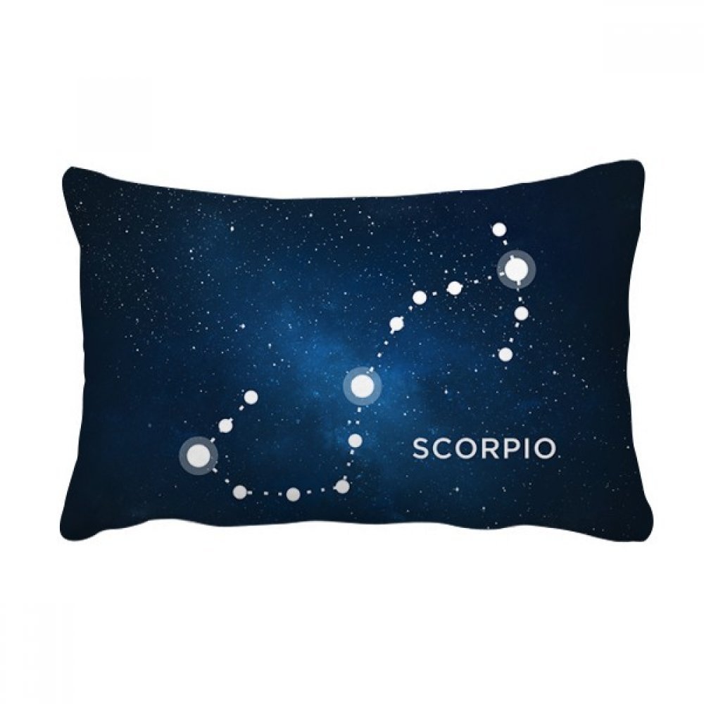 Oreiller lombaire Scorpion Constellation contre l'inconfort du canapé
