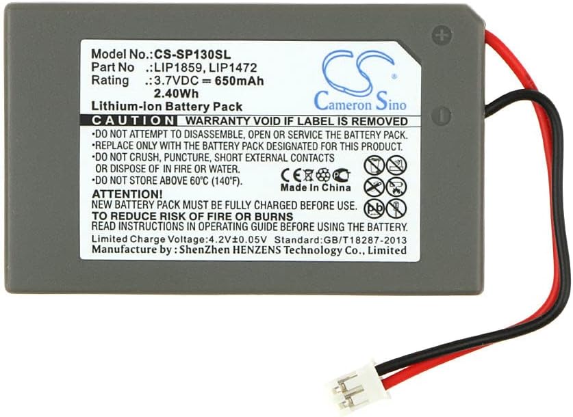 VI VINTRONS Battery Replacement Compatible for Sony CECHZC1E, CECHZC1H, CECHZC1J, CECHZC1U,