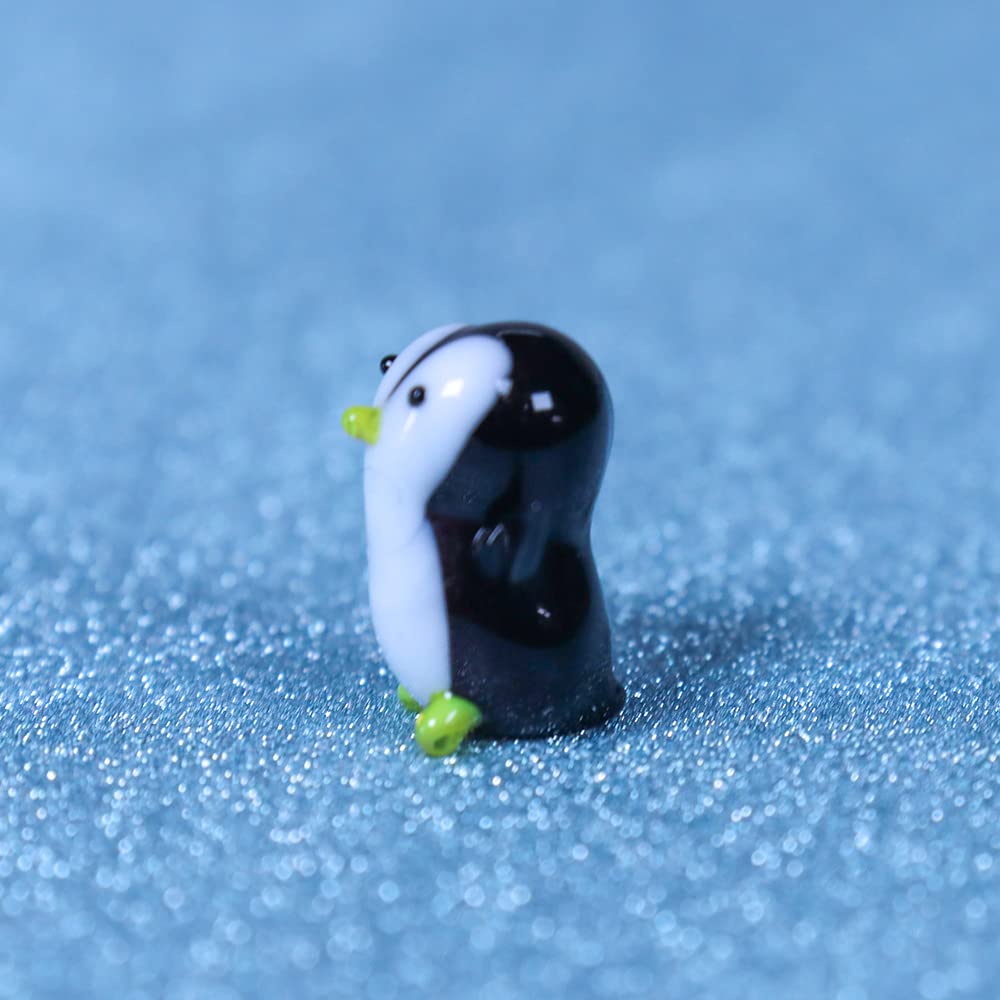 ペンギン　ガラス細工 ガラス細工｜海｜釣りペンギン｜フォーカートグラスワークス
