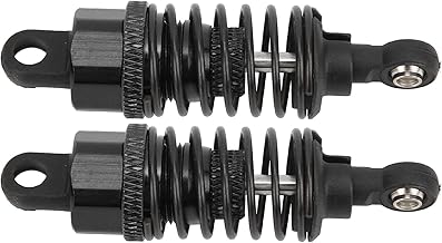 Amortecedor RC, Absorb Shocks Rc Shock 2pcs Estável para Wltoys A959 A949 A969 1/18 RC Car(Preto)