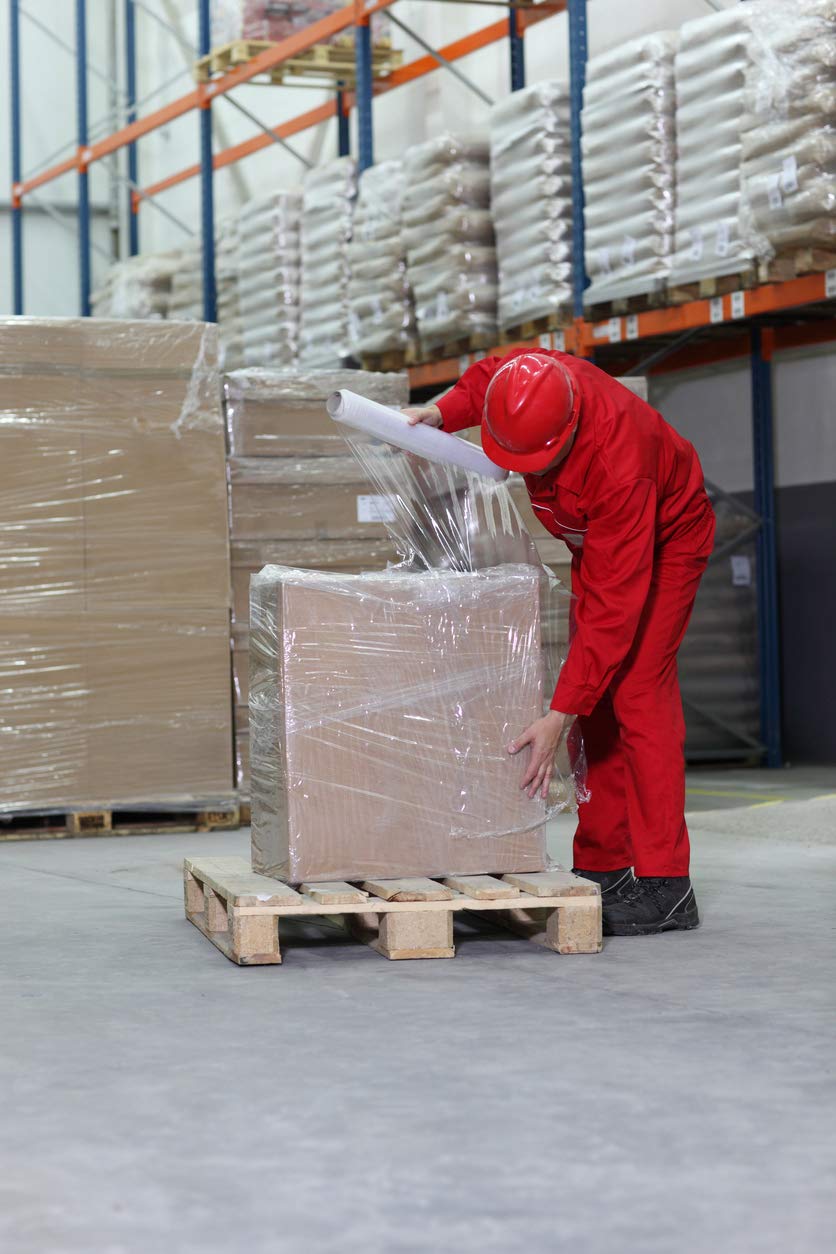 18" Stretch Film/Wrap 1100 feet 7 Layers 80 Gauge Industrial Strength 20 Microns Clear Cling Durable Adhering Packing Moving Packaging Heavy Duty Shrink Film (1) : Office Products