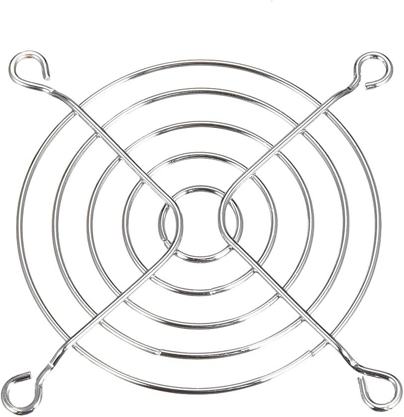 uxcell Cooling Fan Grill Metal Finger Guard 110mm x 110mm for 80mm x 80mm Case Computer Pack of 10