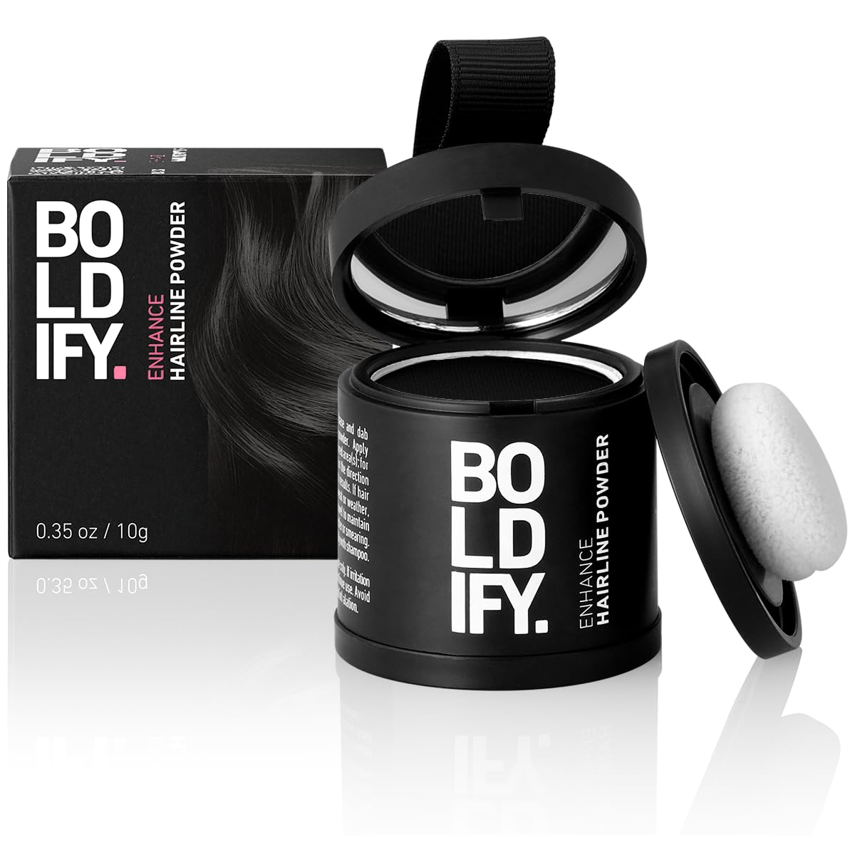 BOLDIFY Hairline Powder LARGER 10g Bottle Root Touch Up