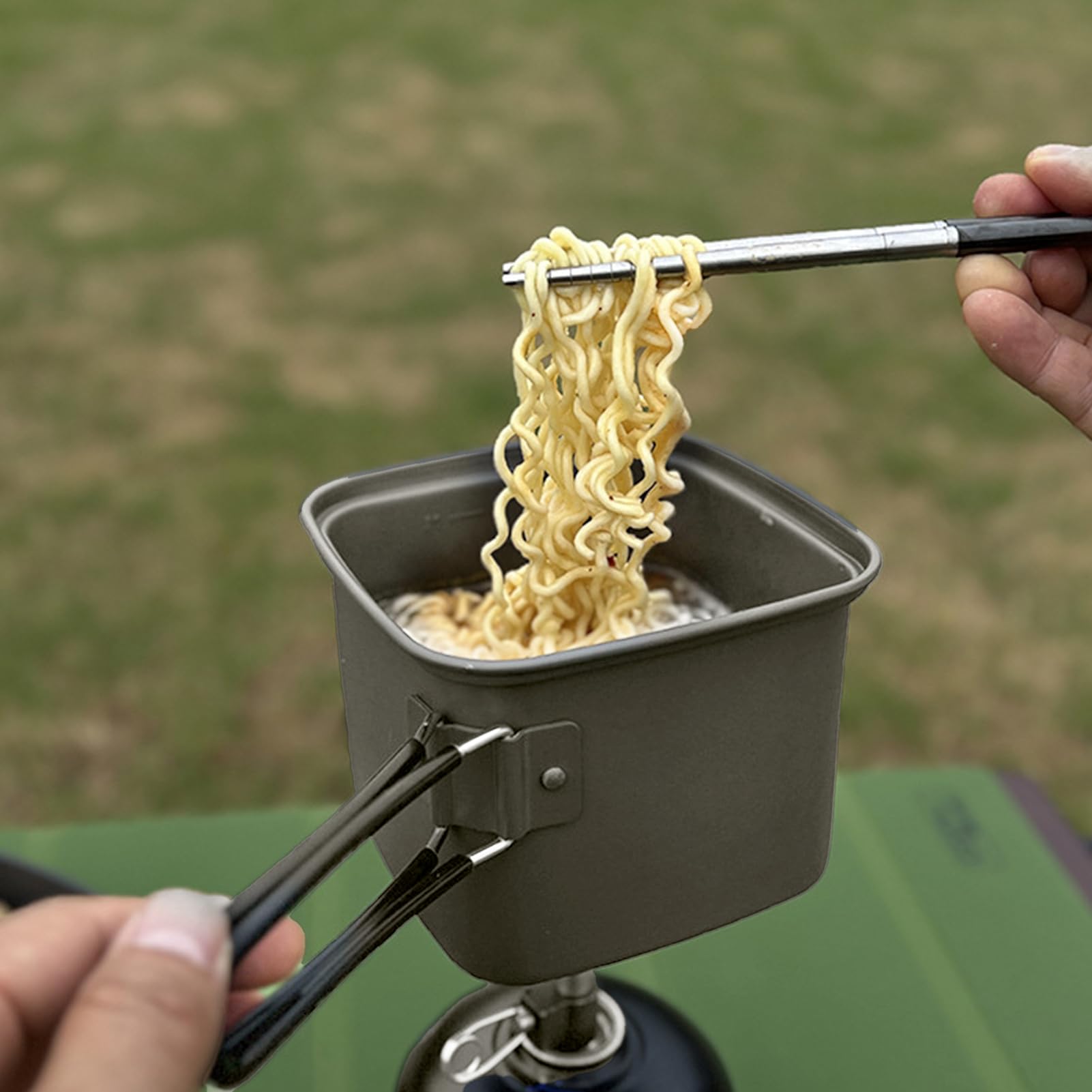 Olla para camping, utensilios de cocina de camping, utensilios de cocina