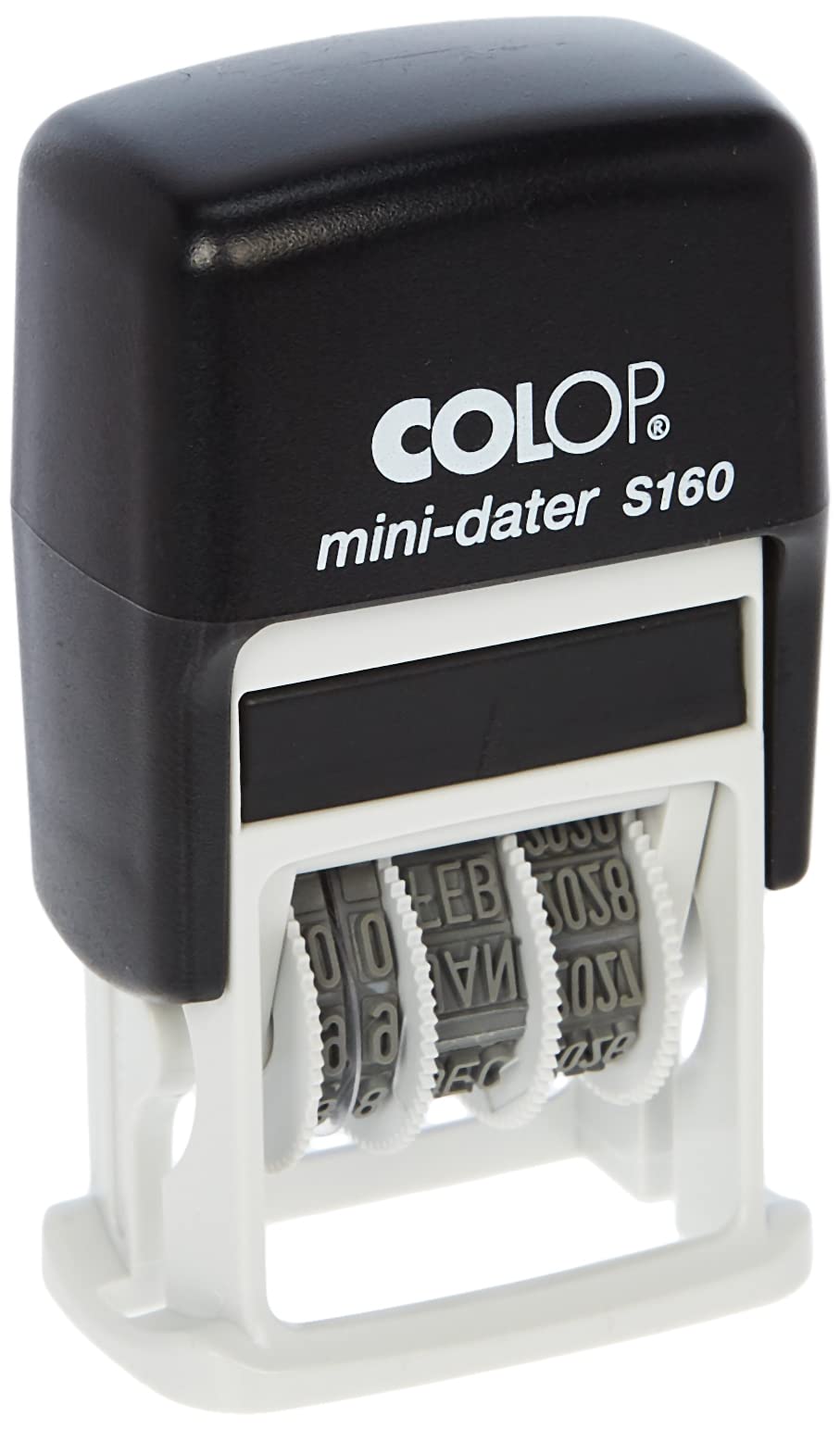 Colop Mini Dater S160 5X25Mm With Pad Blue, Standard Text Incl. Date Generates A Day/Month/Year Date Format, 104617