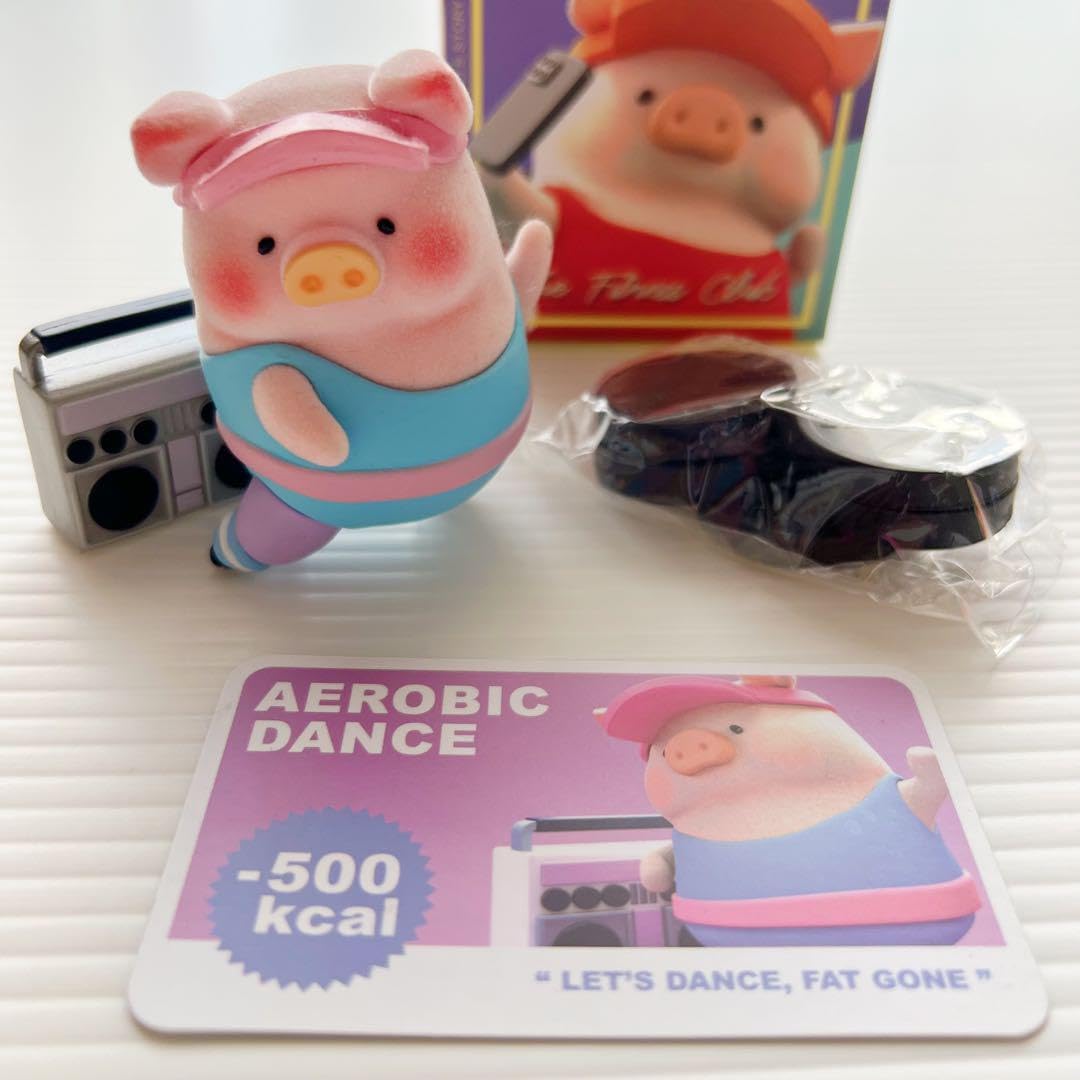 Amazon｜子豚 LULU ルル フィットネス クラブ フィギュア