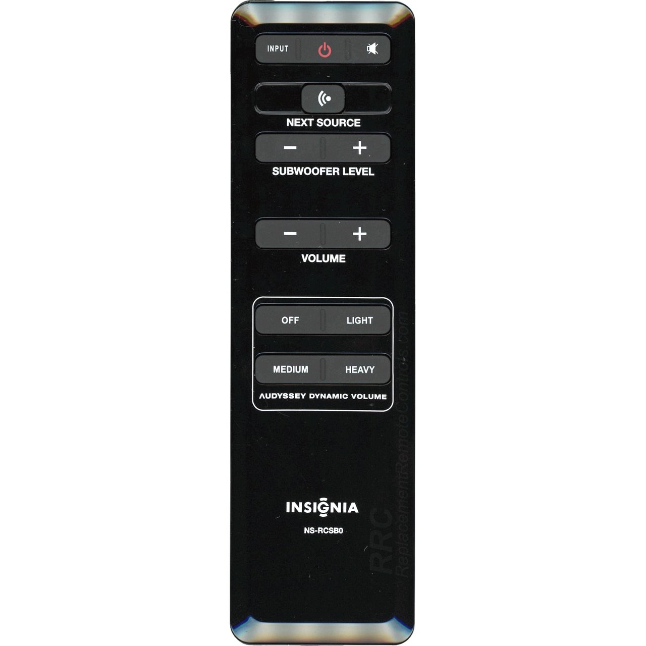 INSIGNIANS-RCSB0 Sound Bar Remote Control for NS-SBAR, NS-SBAR-A, NS-SBAR-A11