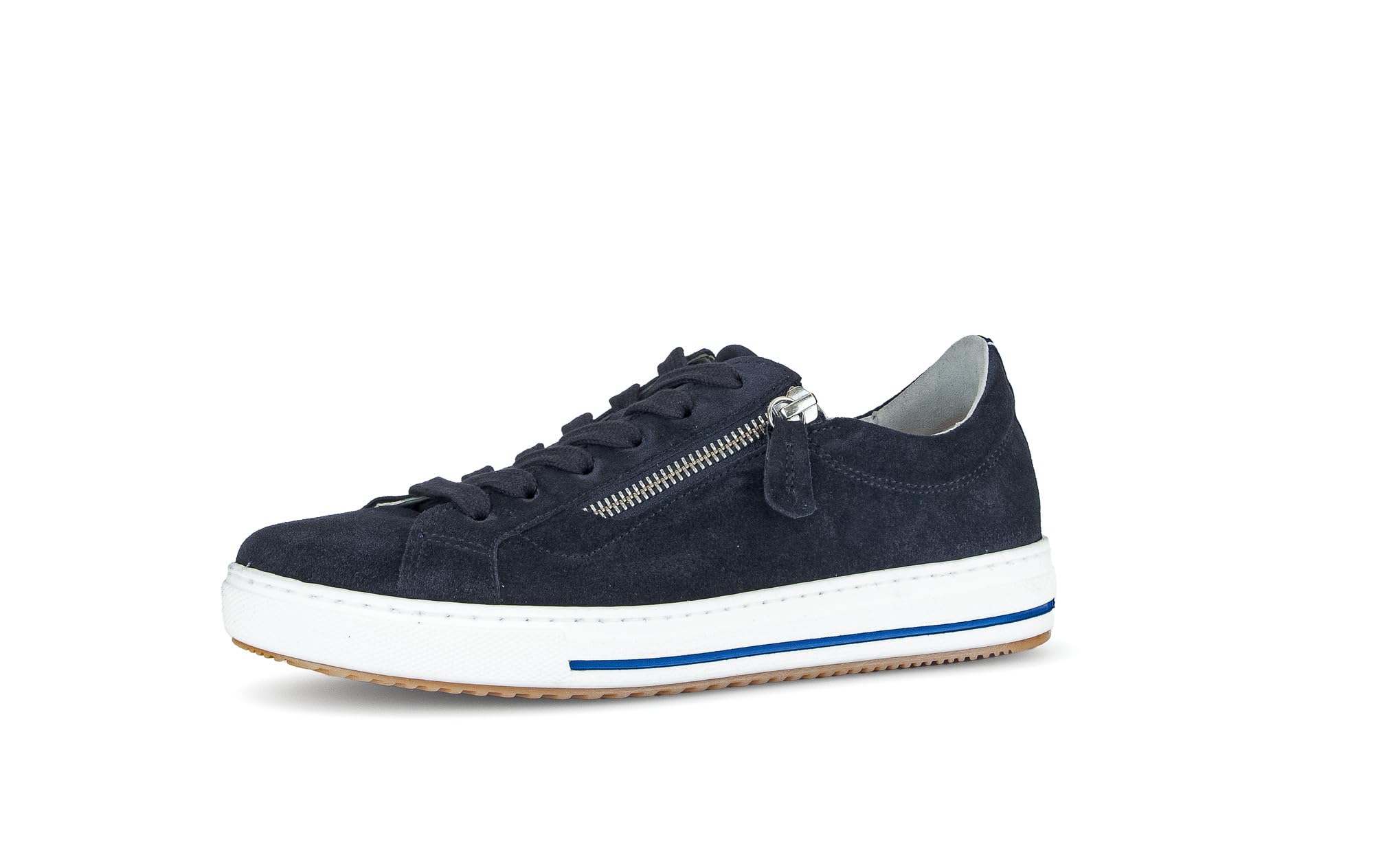 Gabor Damen Low-Top Sneaker, Frauen Sneaker,Moderate Mehrweite (G)
