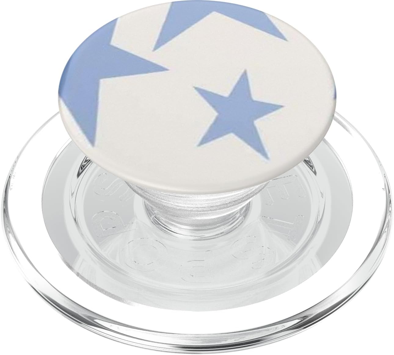 Stars Align Blue & White Stars PopSockets PopGrip for MagSafe