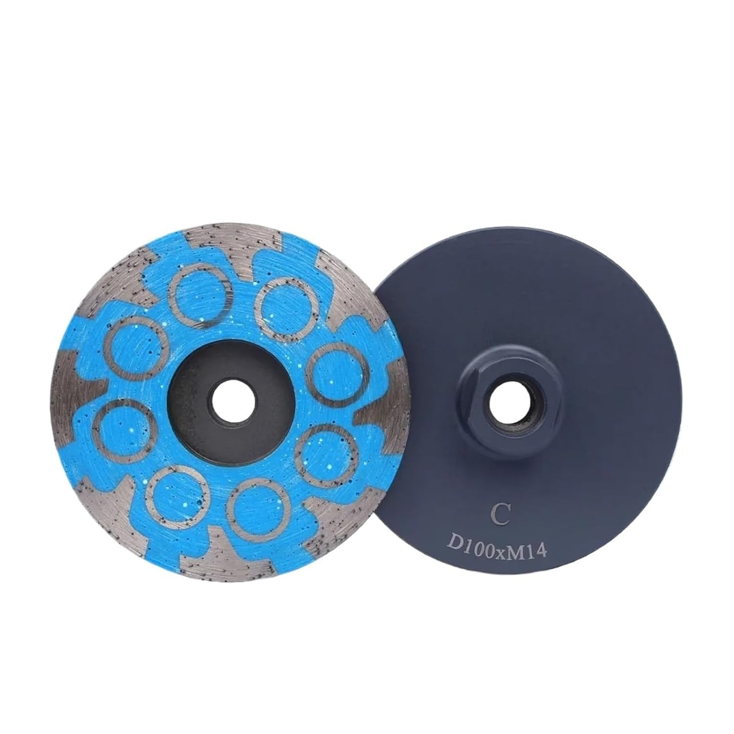 4inch Diamond Grinding Cup Wheel Resin Filled Turbo Tool for Granite Marble Concrete M14 Thread