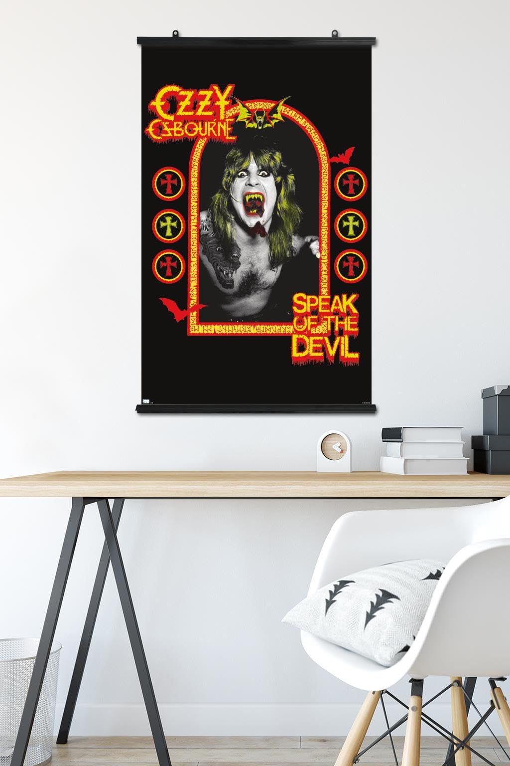 Amazon.com: Ozzy Osbourne - Speak Of The Devil Wall Poster, 34L