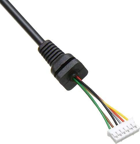 Miniatura 2 de Pasow Cable de micrófono de repuesto para micrófonos Yaesu MH-36 MH-36A6J MH-36B6JS MH42 MH-42B6J MH-42C6J MH-48 MH-48A6JA MH-48A6J FT-1500M