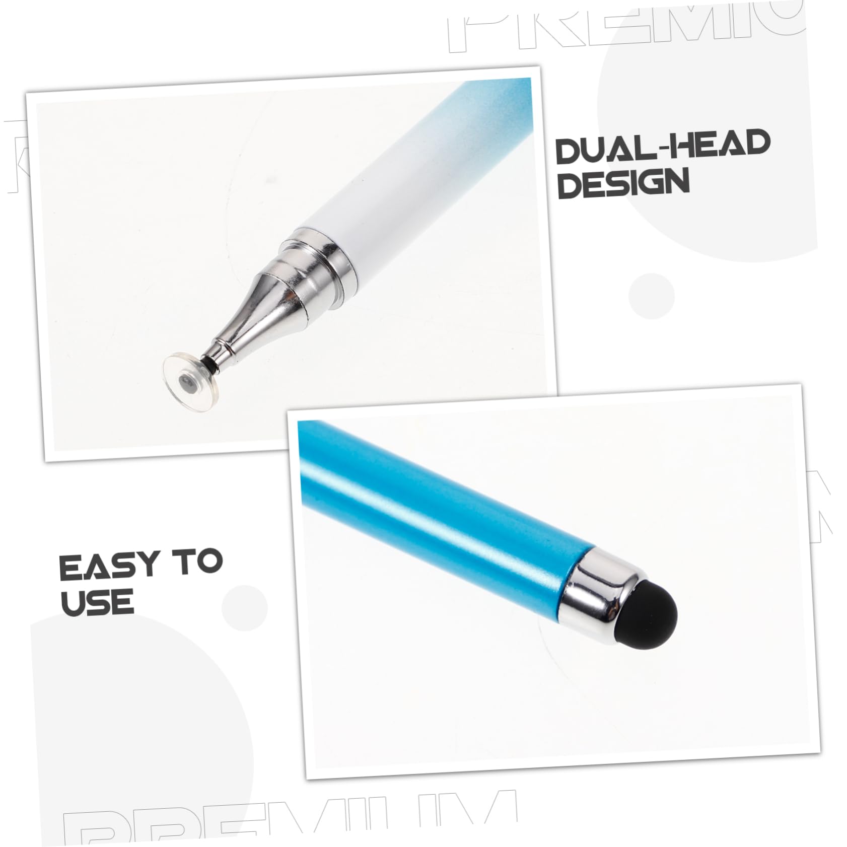 jojofuny 40pezzi Stylus Capacitiva Per Tablet e Smartphone Pennini Per e Scrittura Colori Compatibile Schermi Touch