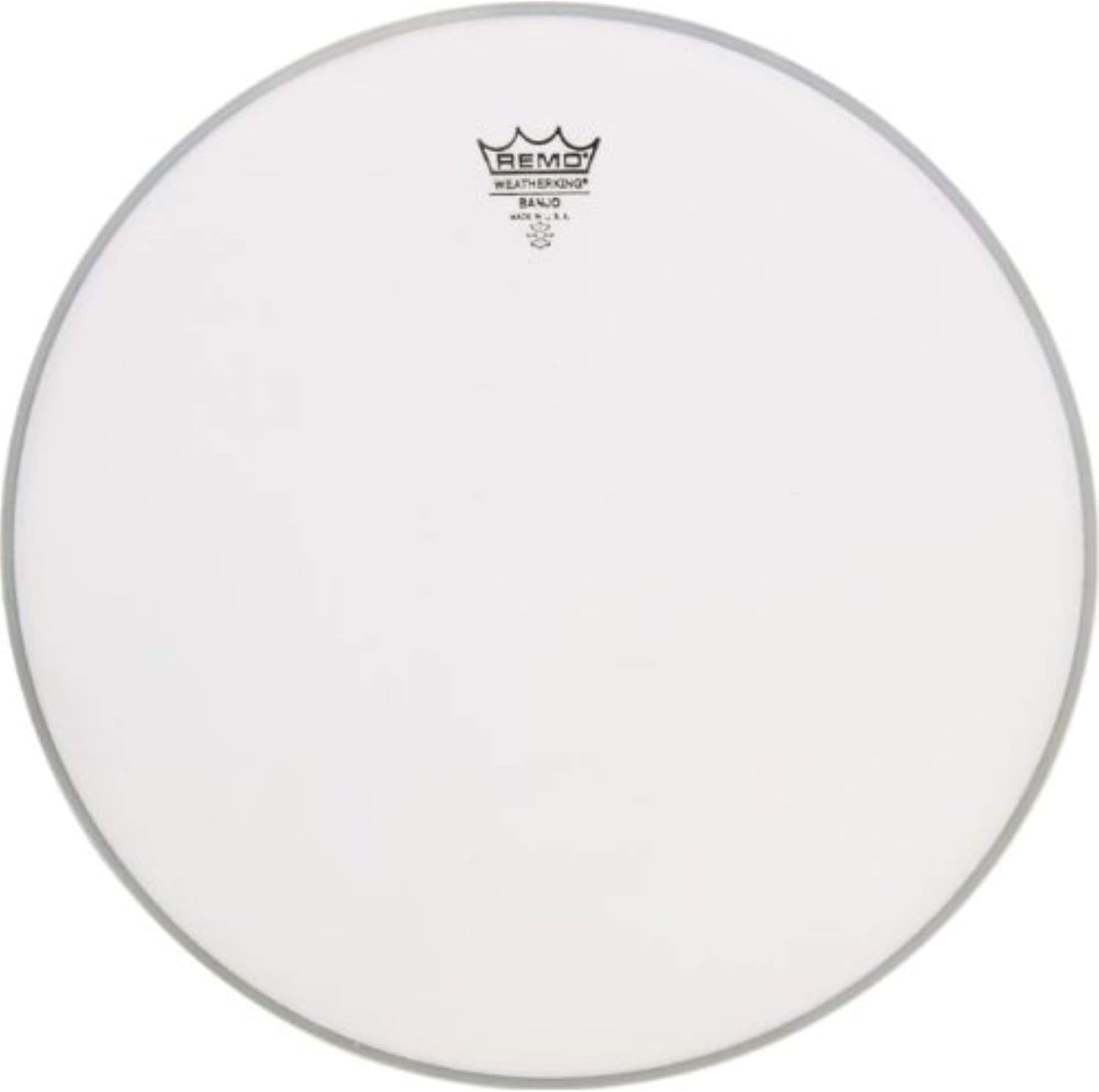 Remo Banjo Head, Coated (Bottom), 11-inch Diameter, High Collar
