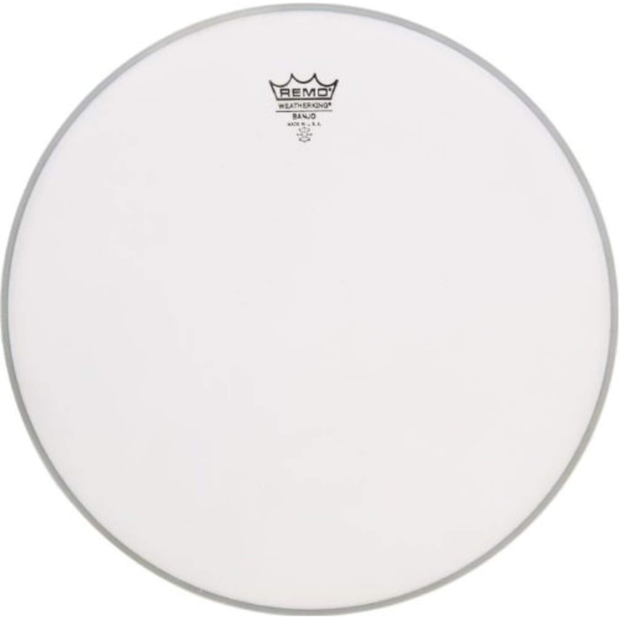 Remo Banjo Head, Coated (Bottom), 11-inch Diameter, High Collar