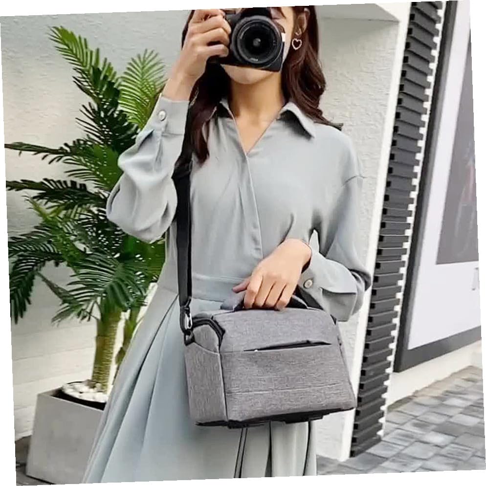 Bolsa para cámara mirrorless ideal para viajar con accesorios de nailon 7