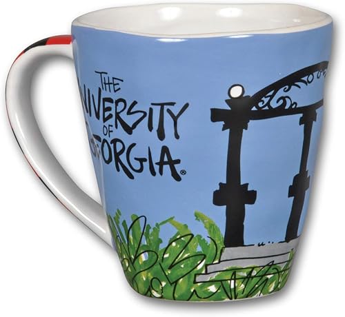 Taza de espíritu colegial (Georgia Bulldogs)