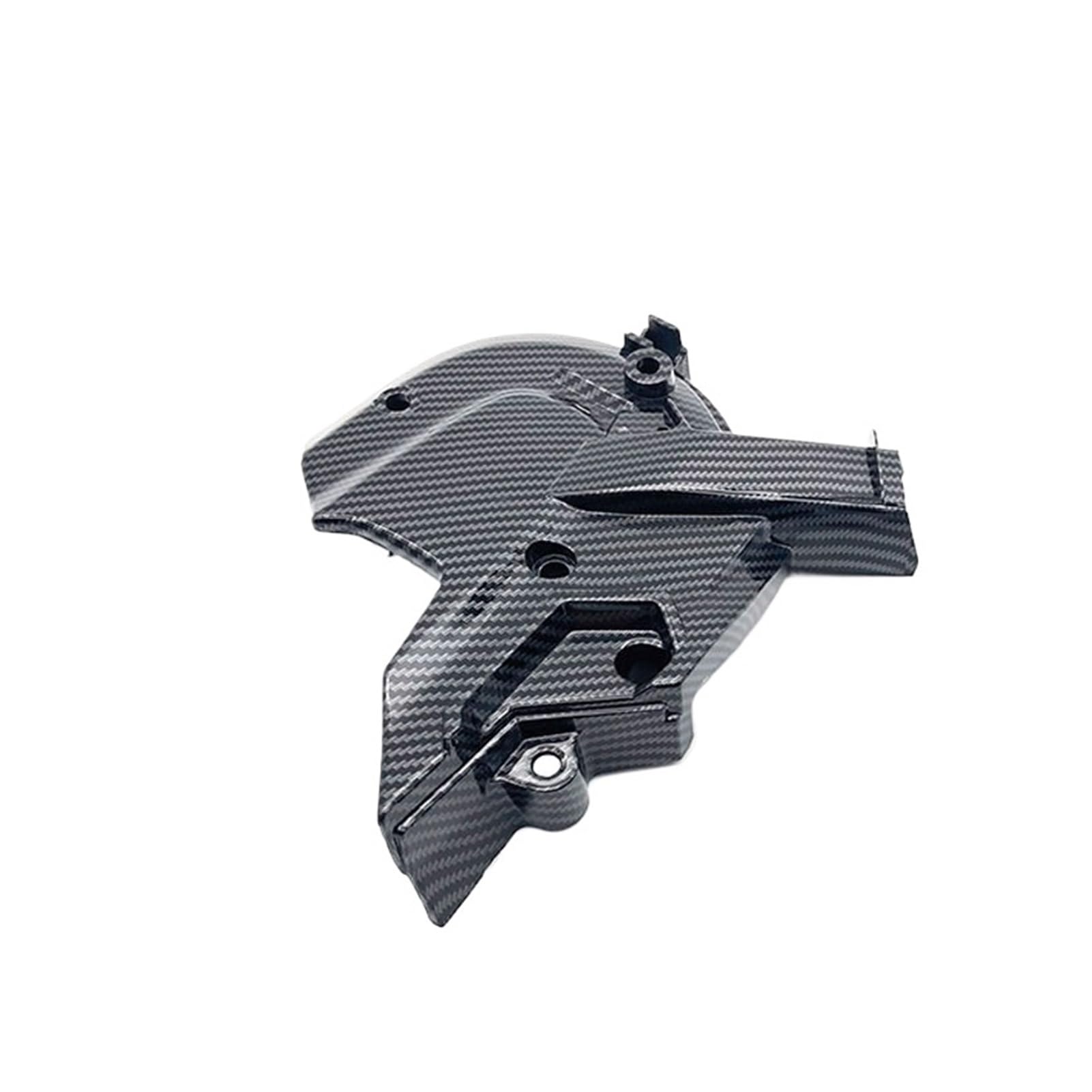 Couvercle de chaîne ADV150 HONDA en plastique ABS look carbone pour moto 2019-2023 Type 2