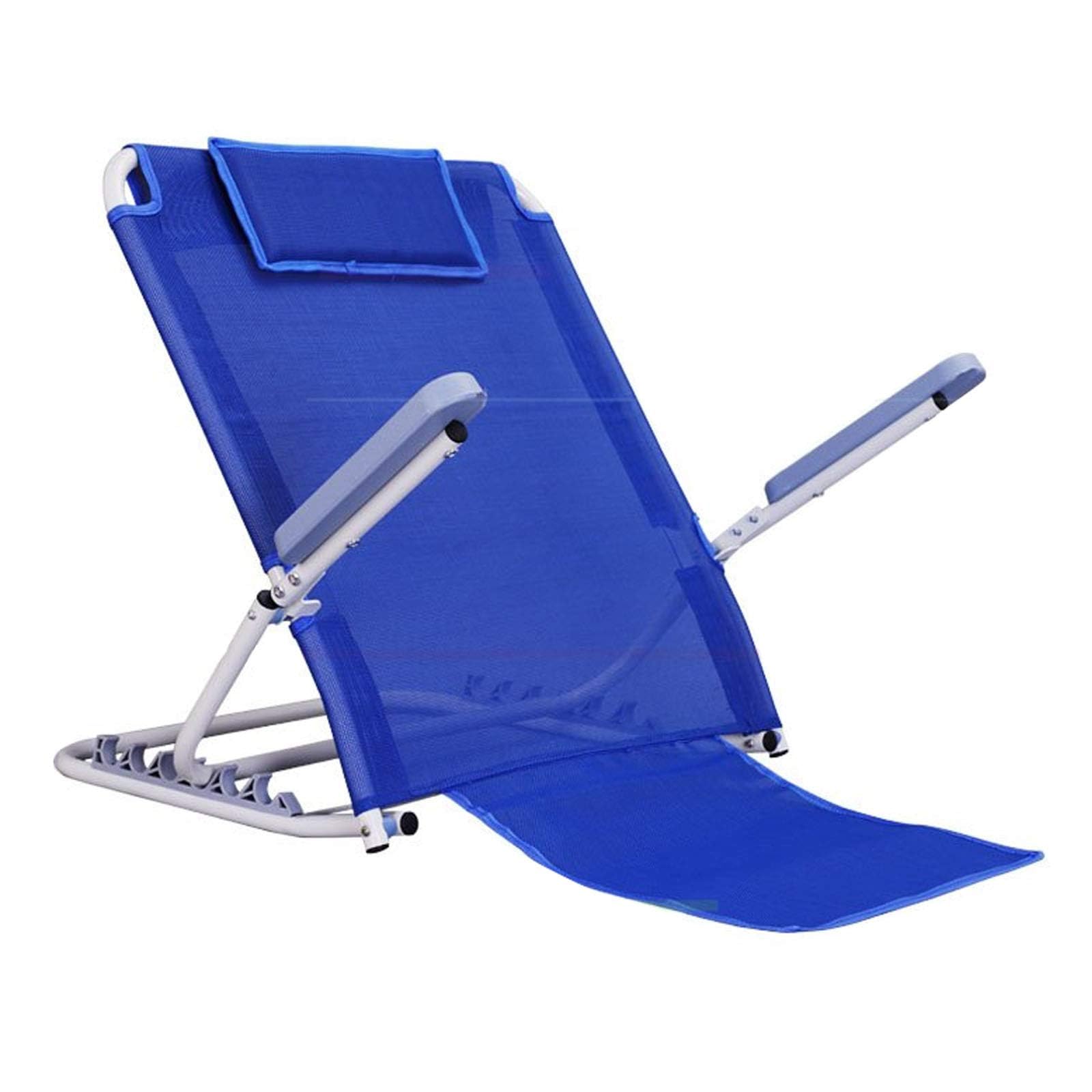 Support de dossier réglable et pliable en acier pour lit et sol