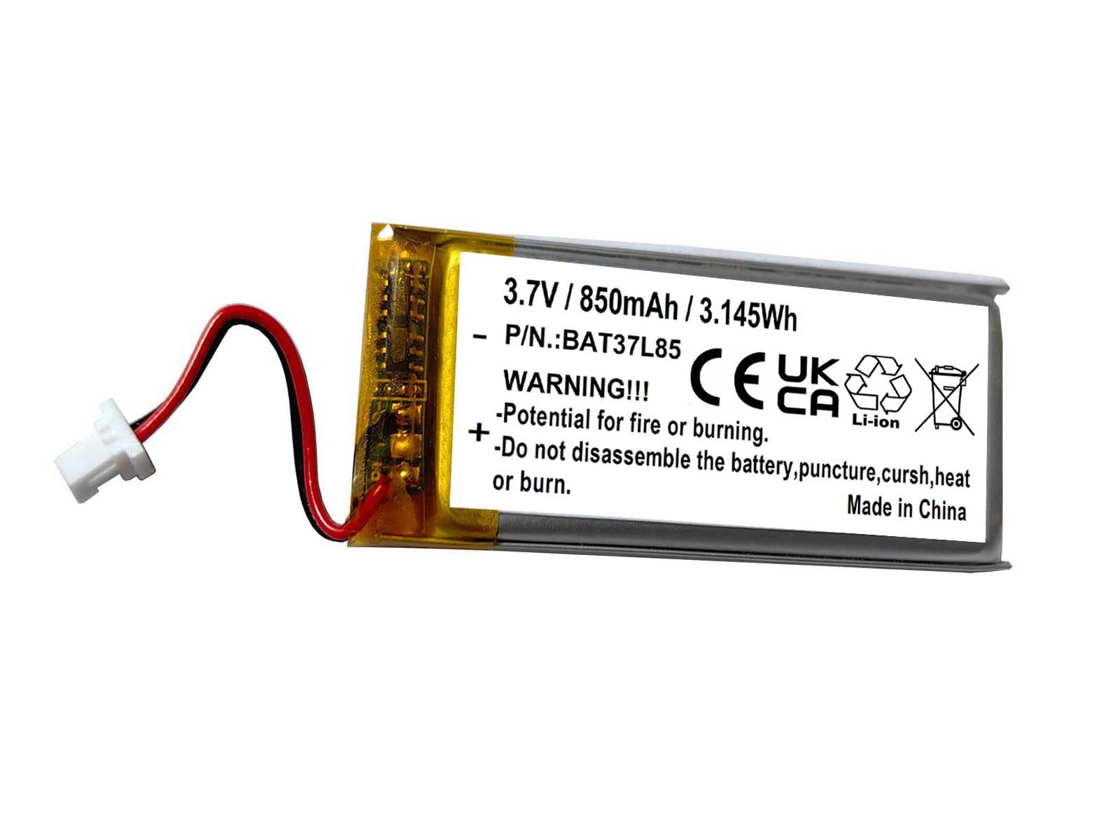 Amazon.com: XINLANTECH 850mAh Battery Replacement for Cardo