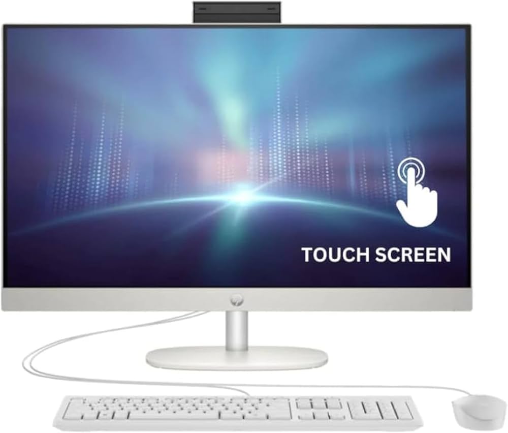 HP 2023 Newest All-in-One 27-inch Touchscreen Desktop, 13th