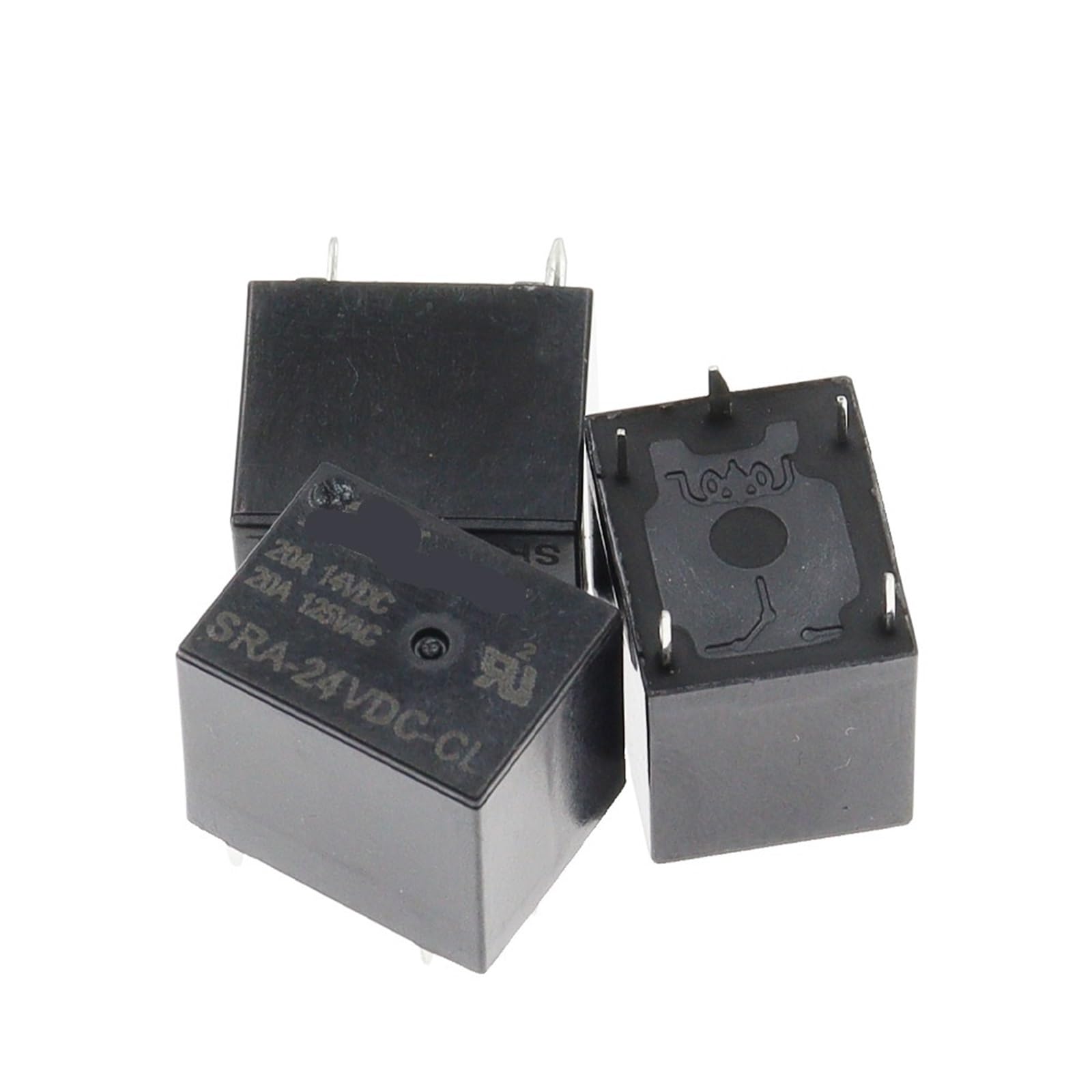 Relé para automóvil que soluciona fallos eléctricos SRA-12VDC-CL 20A 4