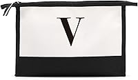 Vista 37 de Monogrammed for Women Initial bridesmaid gifts, Personalized monogram Monogram Cosmetic Bag,Travel Makeup Bag Suitable for Wedding weekend Beach