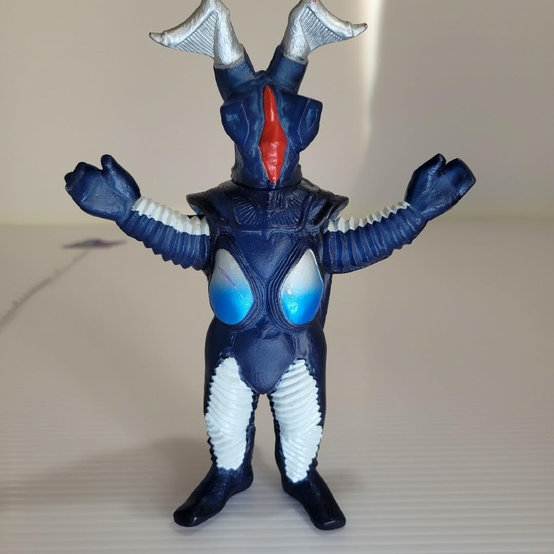 Amazon.co.jp: 20cm ゼットン クリアブルー ソフビ 旧タイプ