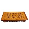 THY COLLECTIBLES Bamboo GongFu Tea Serving Tray (21x12 Large)