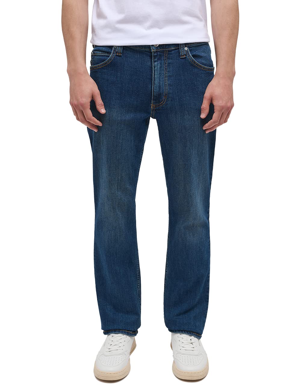 MUSTANG Men's Jeans Trousers Style Tramper Straight, Blue, 42 W/34 L