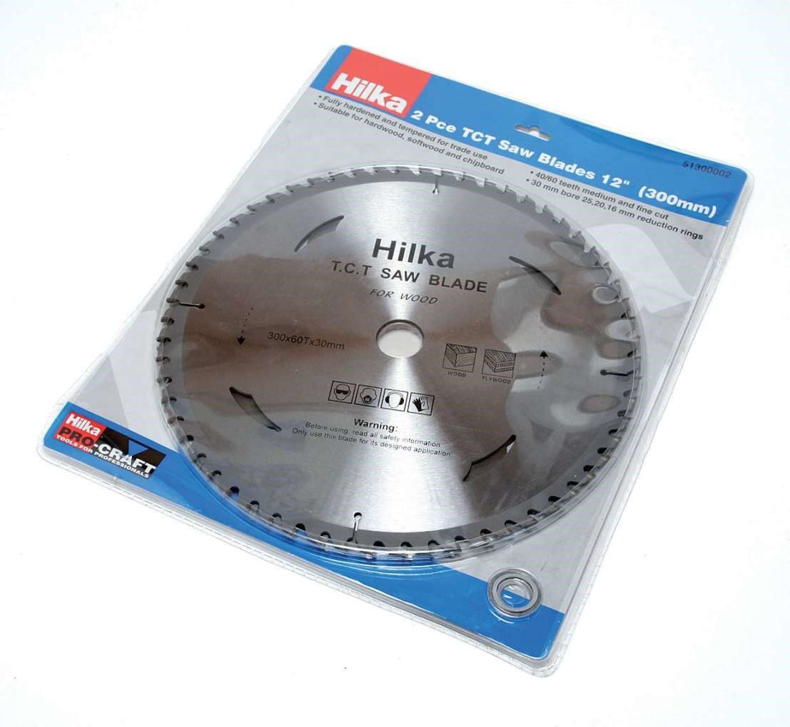 Hilka Tct Saw Blades 300mm Pack Of 3 from B&Q