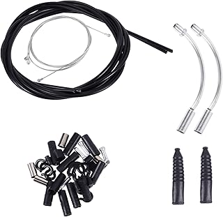 Outanaya 1 Conjunto De Tubos De Conduíte Para Bicicletas Kit De Cabo De Freio De Tubo De Tubo De Transmissão Cabos De Bicicletas Tubos De Desviador Cabo De Câmbio De Bicicleta Cabo De