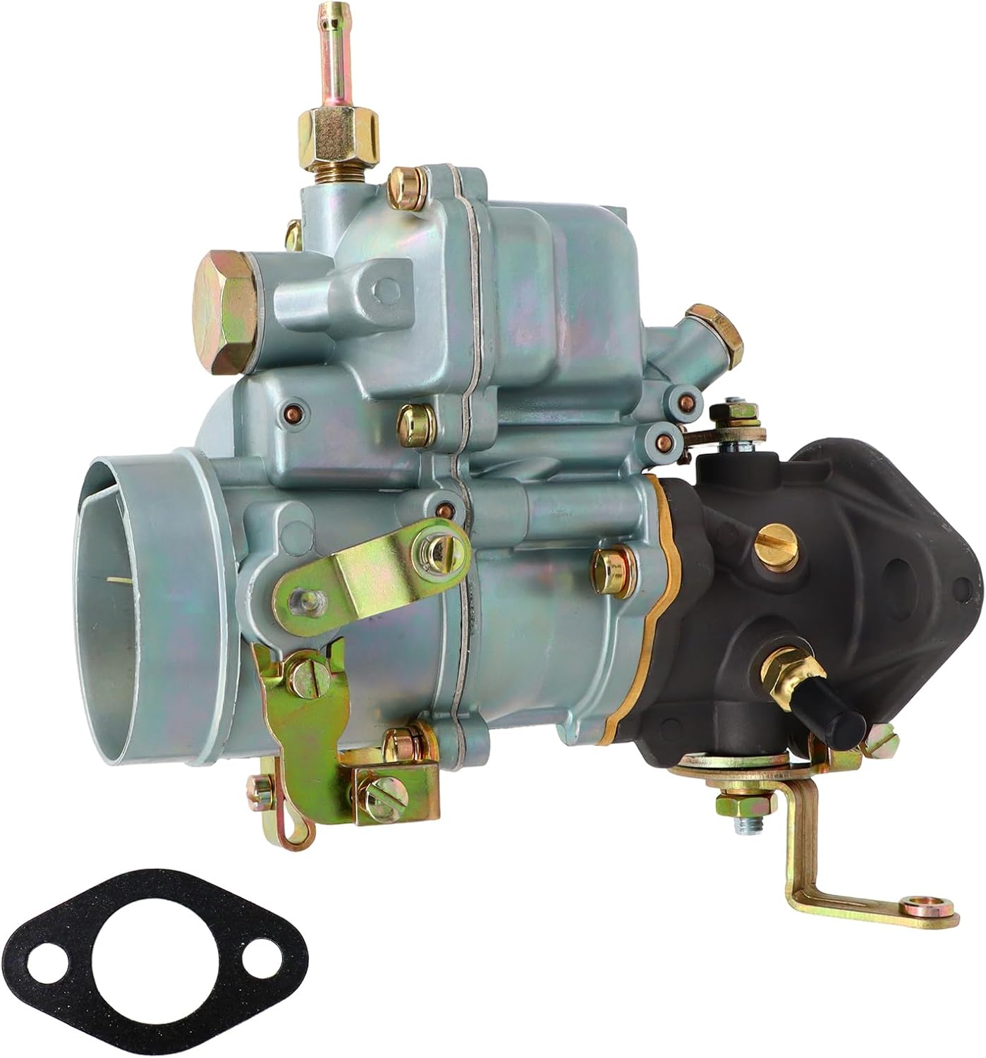 New 1 Barrel Carburetor 37-67 Replace for Rochester B BC carb 1V 216 C.I. up thru 261 cubic inch 1937-1967 for Chevrolet 6 Cyl engines carb with manual choke