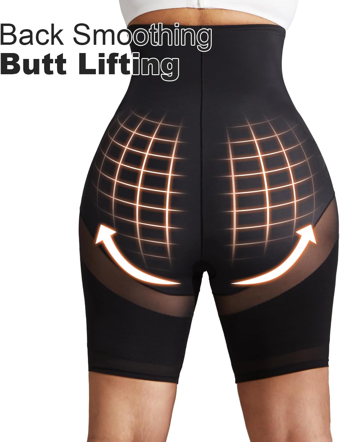 MOVWIN Tummy Control Shapewear for Women High Waisted Butt Lifting Panties Thigh Slimmer Body Shaper Shorts - Image 5