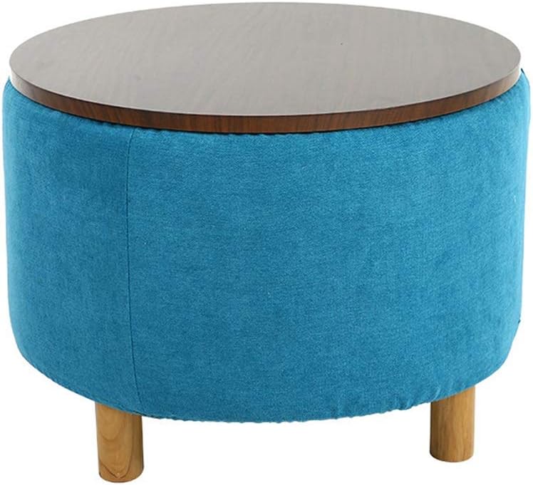 LiRuiPengBJ Side Table End Table, Round Wooden Side Table