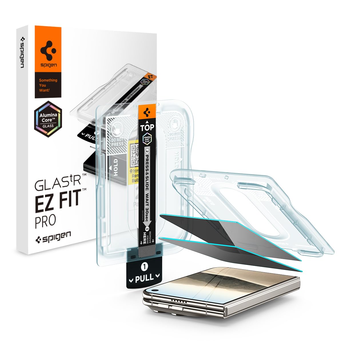 Spigen EZ Fit Pro Privacy Tempered glass for iPhone 18 Pro — Amazon image 10