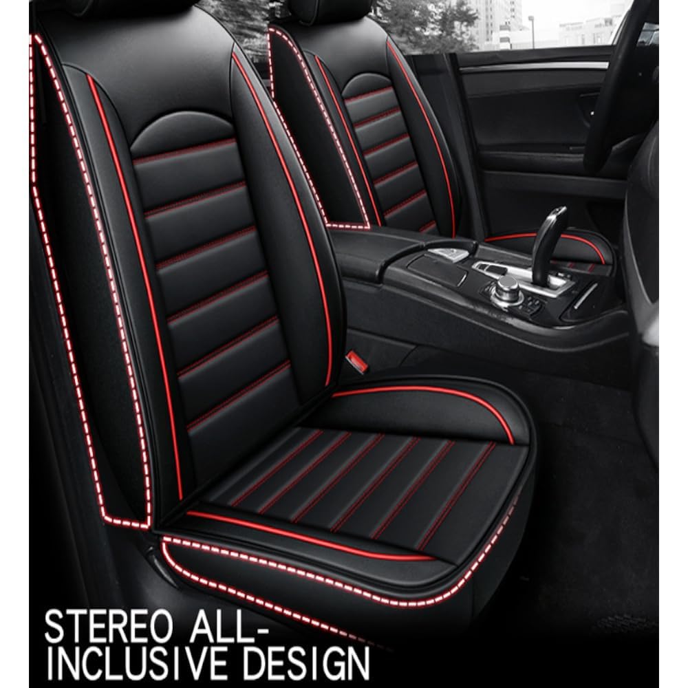 1 Set PU Leer 5 Seat Auto Stoelhoezen Voor Mercedes W246 B-Klasse W245 W242 W247 B-Klasse B180 B200 B250 Vier Seizoenen Autostoelhoes (Kleur : Bruin, Grootte : Luxury