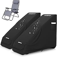 Vista 8 de AKEfit 1 funda para silla de gravedad cero, impermeable, plegable, para exteriores, con bolsa de almacenamiento, resistente a los rayos UV y al