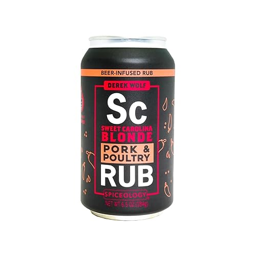 Miniatura 3 de Spiceology & Derek Wolf - Masajes de especias para barbacoa con infusión de cerveza. Sabores Sticky Bourbon Brown Ale, Sweet Carolina Blonde, Ajo