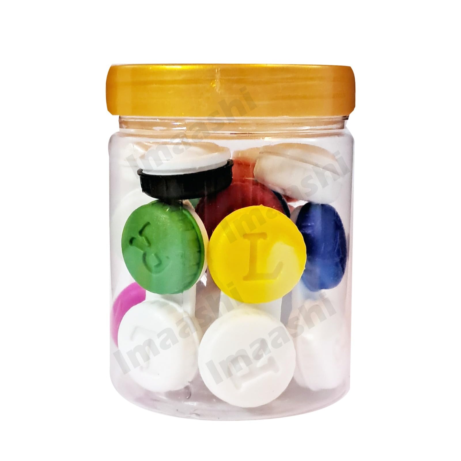 Imaashi Anti Becteria Multicolour Contact Lens Containers | Case Kit Storage Box/Holder Travel Lens Case. Protect Your Eyes by Changing Your Lens Case Monthly- (Pack of 12) (B093LQ223D) Amazon Price History, Amazon Price Tracker