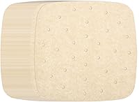 Vista 14 de HARFINGTON 200 forros para freidora de aire de 6 pulgadas, cuadrados de bambú con agujeros, hojas de papel pergamino perforadas antiadherentes