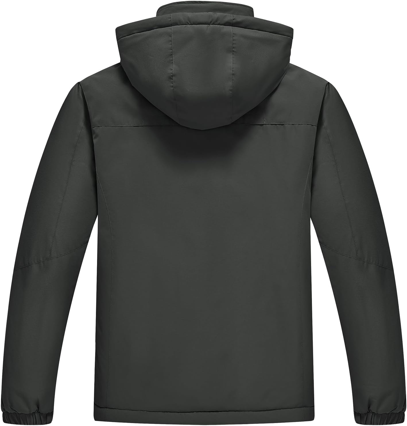 TBMPOY Men's Winter Ski Jacket Waterproof Warm Snow Insulated Coat Fleece Lined Snowboard Hooded Raincoat - Image 3