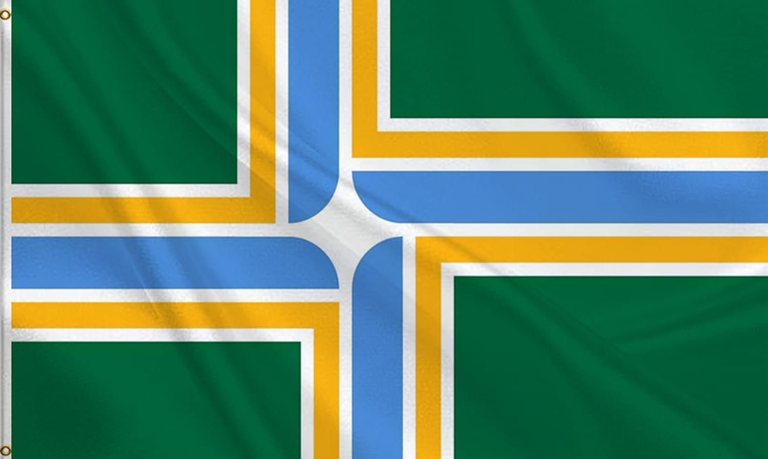 Raleigh City Flag 3x5FT,Heavy Duty 100D Polyester Flag,Vivid Colors,City of Raleigh Flags Banners with 2 Brass Grommets for Indoor Outdoor.