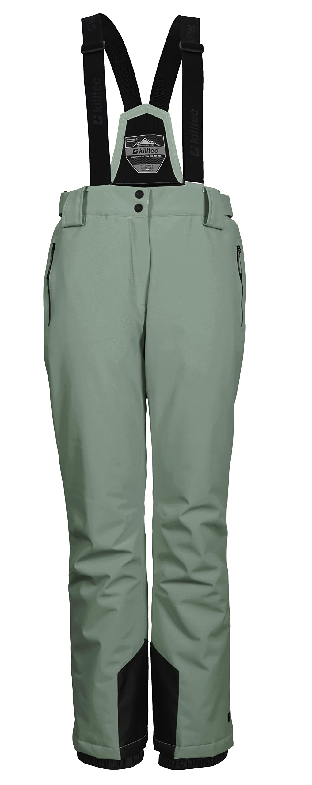 Killtec Damen Funktionshose/Skihose mit abnehmbaren Trägern, Kantenschutz und Schneefang Ksw 249 Wmn Ski Pnts