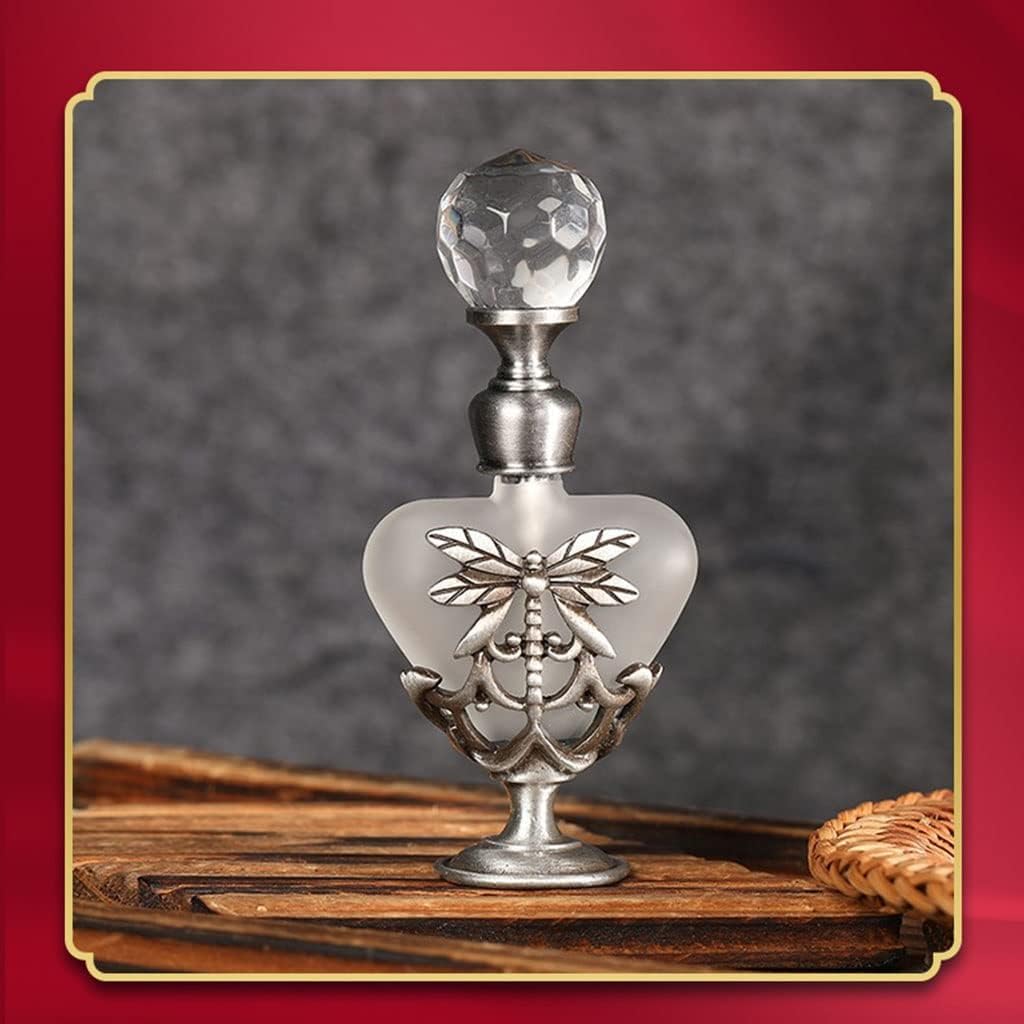 Bottiglia di profumo vintage, bottiglia vuota, ricaricabile, 5 ml