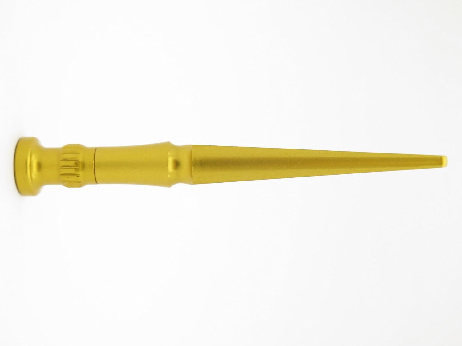 Legion Tobacco Pipe Tool 3 in 1 GOLD YELLOW Aluminum Tamper Reamer Stainless Steel Pick USA