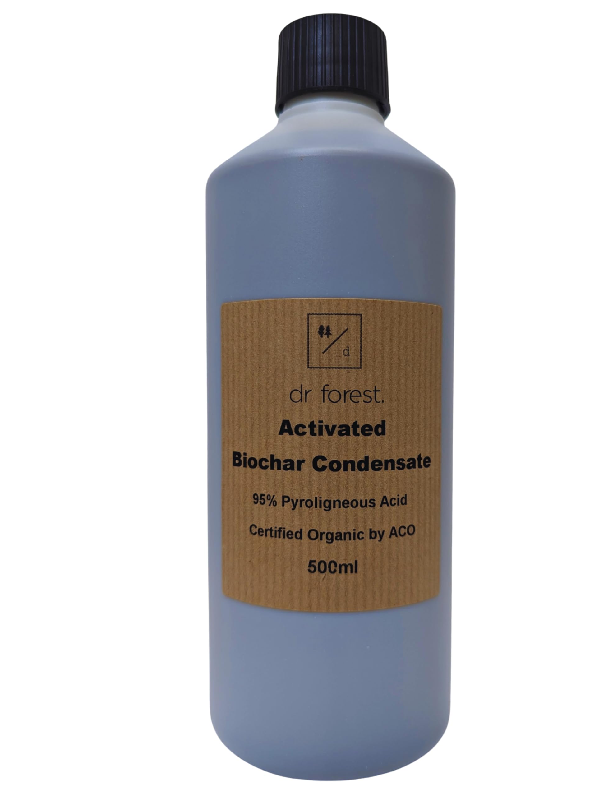 Organic Activated Biochar Condensate | Rich In Wood Vinegar | Natural Bio-Stimulant (1 litre)