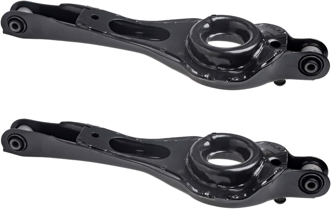 KEYOOG 2Pc Set K641244 Rear Lower Rearward Control Arm Assembly Fit For 2000-2011 Fo-rd Focus Passenger Driver Side Suspension